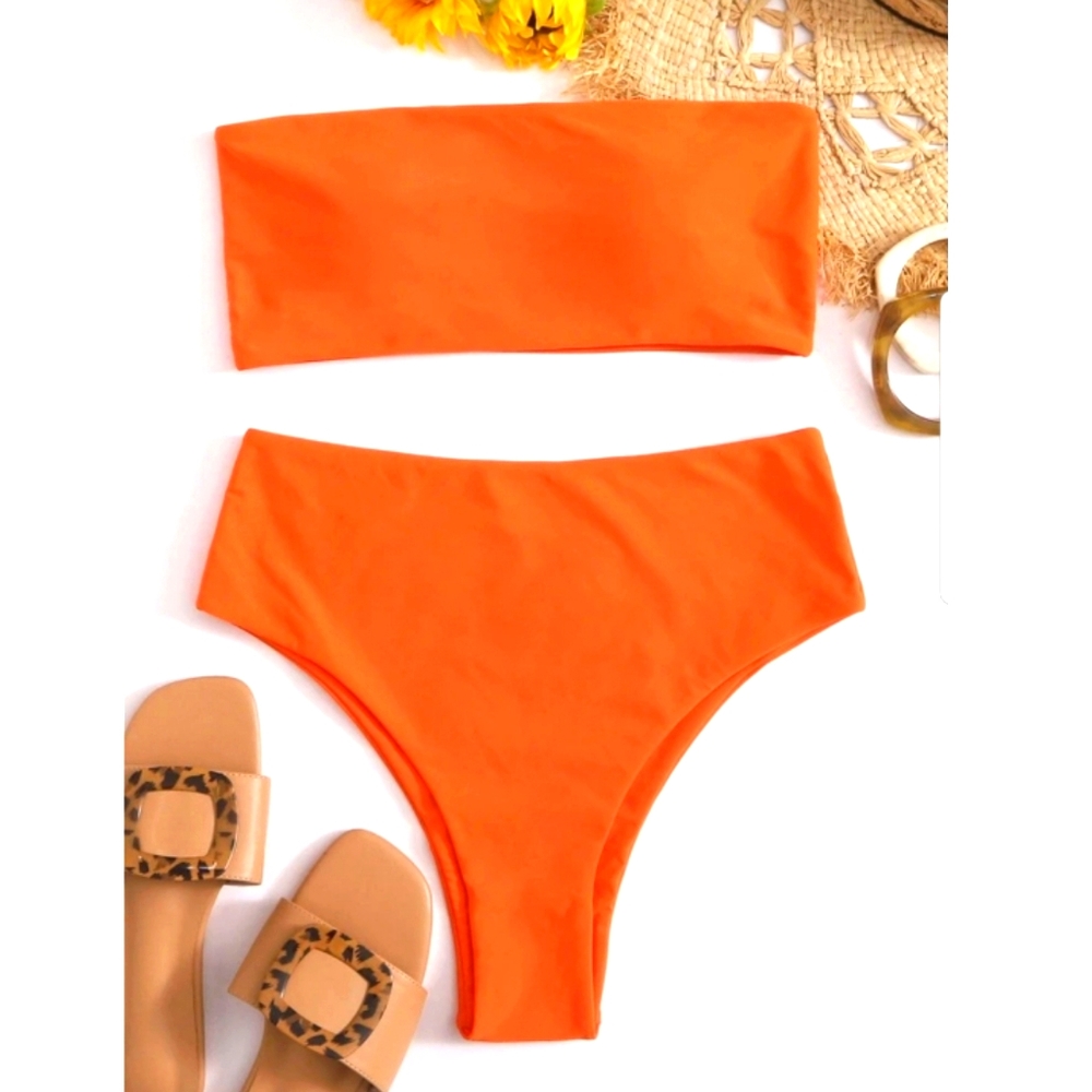 Bandueu high waisted bikini